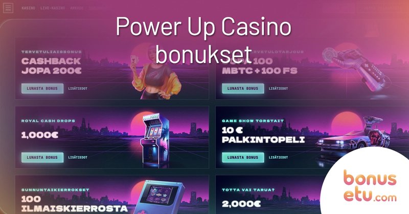 Image: PowerUp Casino Deutschland - Echtgeld Bonus Ohne Einzahlung und Registrierung