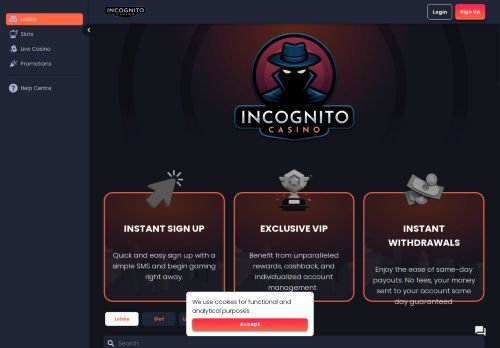 United Kingdom - incognito casino app